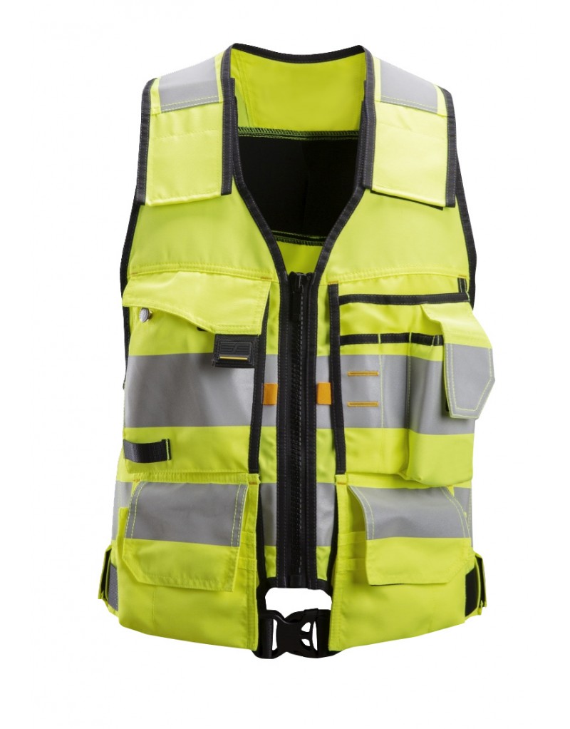 GILET MULTIPOCHES ISO 20471