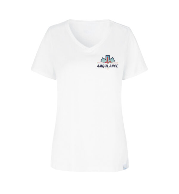 Tee-shirt ECO PROWEAR iso 15797 femme blanc - TEE1012