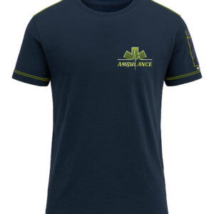 Tee-Shirt 2004 Infinity Bio certifié Eco-Green Version Jaune fluo