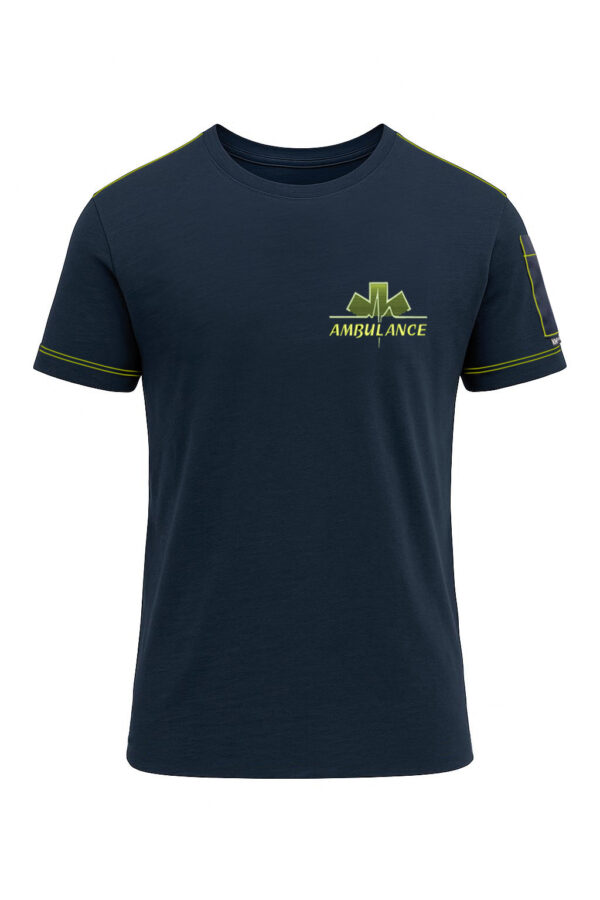 Tee-Shirt 2004 Infinity Bio certifié Eco-Green Version Jaune fluo