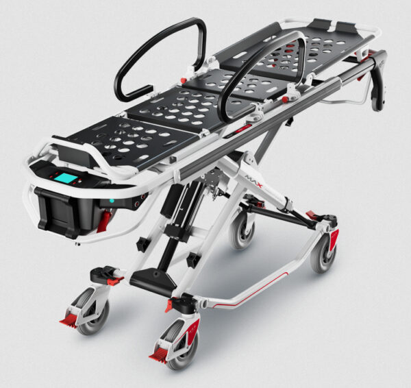 Brancard Motorisé MeBer MAX PowerLift et système de chargement automatique à commande hydraulique