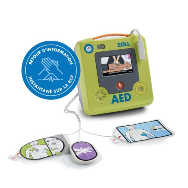 Défibrillateur ZOLL AED 3 semi-automatique – Image 2