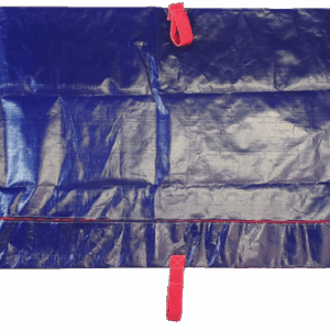 SAC MORTUAIRE IMPERMÉABLE DOTÉ DE 6 POIGNÉES ET FERMETURE ÉCLAIR LATÉRALE