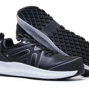 Chaussure Baskets de sécurité confortable noire et blanche COLLY