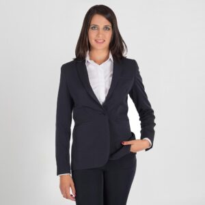 Veste de tailleur femme stretch TECNO 1 bouton