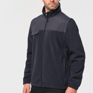 Veste polaire artisan 2 en 1 avec manches amovibles