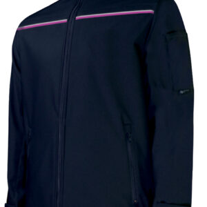 Cart 4 SOFTSHELL 2004 INFINITY TSI - AVEC DOUBLE LISERÉS Gris et fuchsia