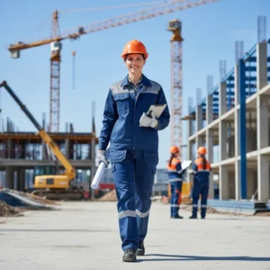Vêtement de travail femme BTP – notre gamme KM Concept - vetement travail femme btp